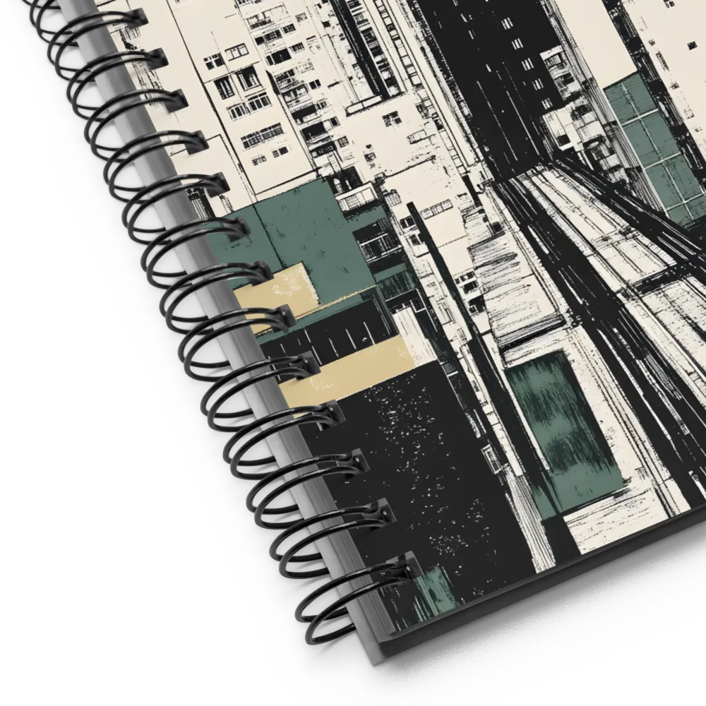 Urban Graphic Vista 
 Spiral Notebook | 140 pages