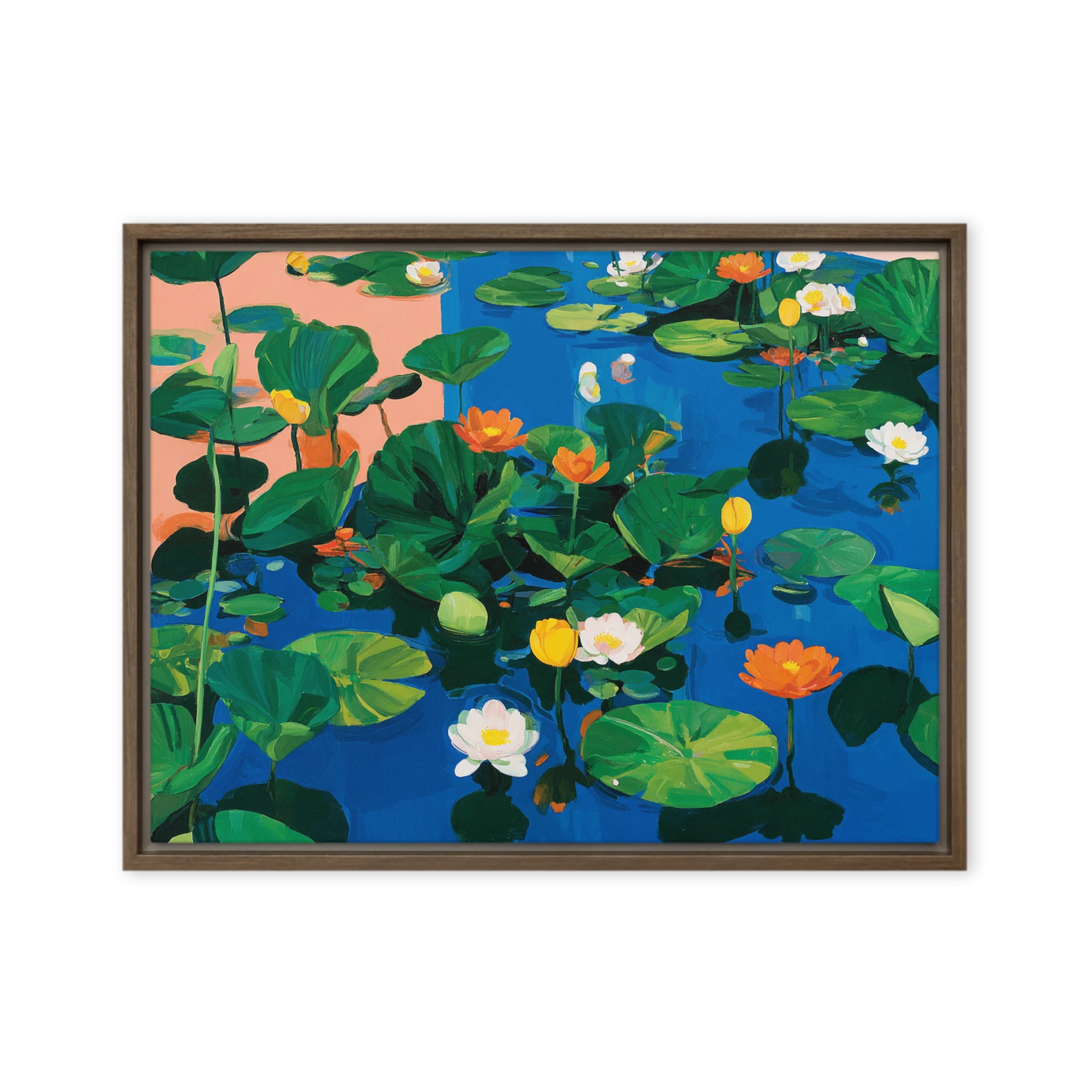 Serene Lily Pond
