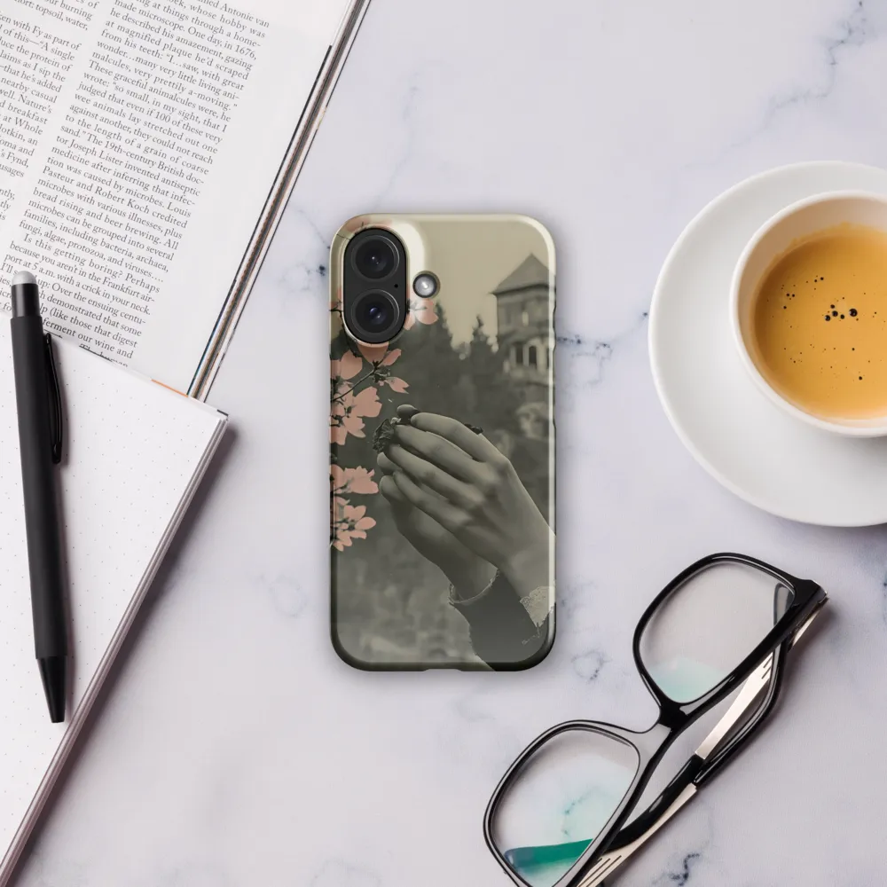 Delicate Embrace: Sepia Blooms 
 Samsung Galaxy S20 Ultra | Snap Case