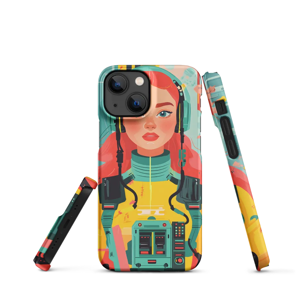 Female Astronaut Portrait | Phone Case
