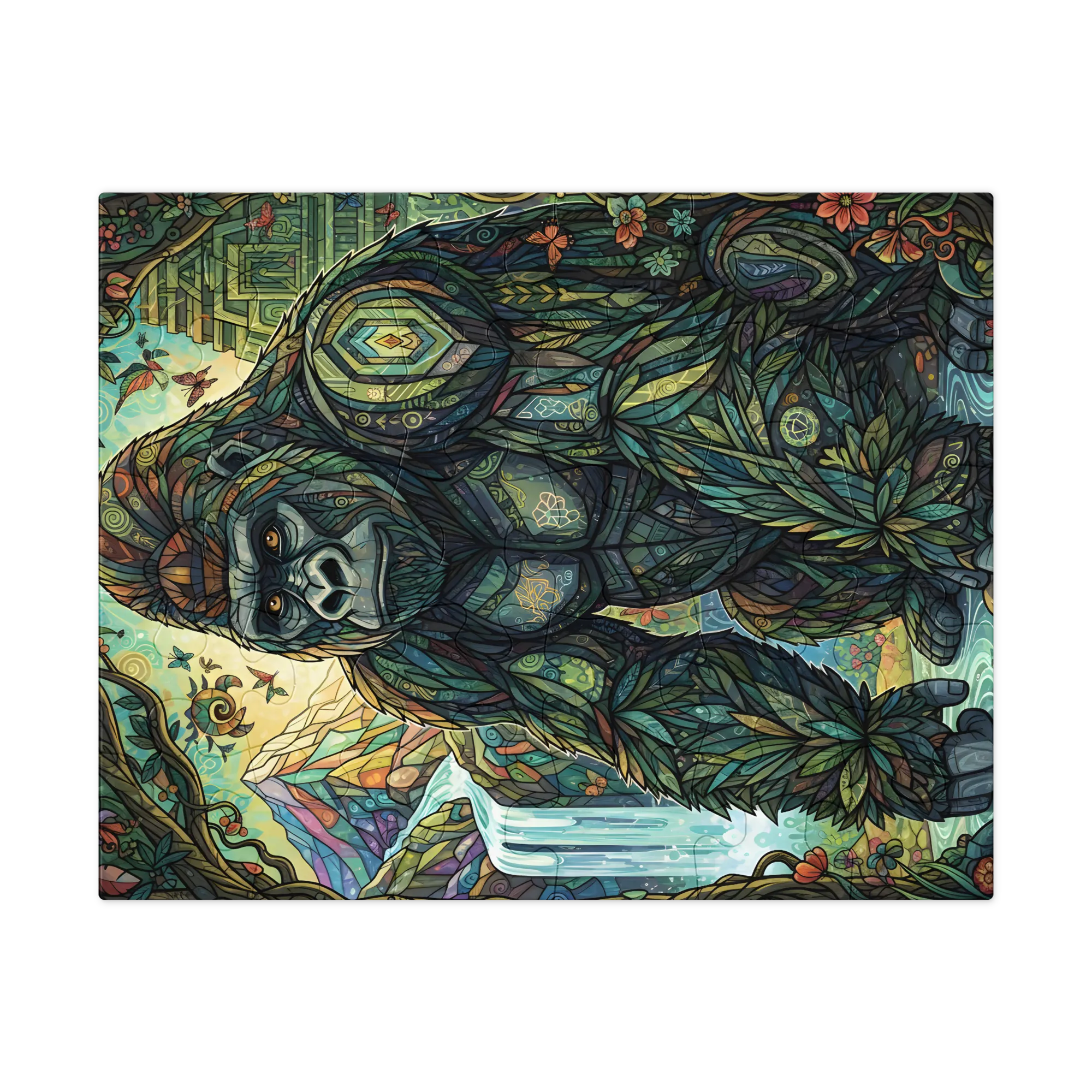 Verdant Guardian 
 Jigsaw Puzzle in Tin Box