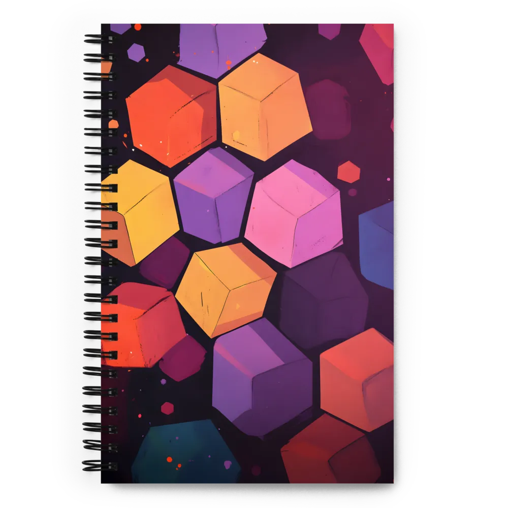 Cosmic Cube Composition 
 Spiral Notebook | 140 pages