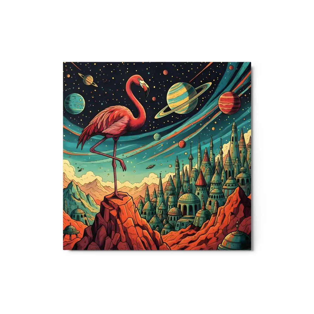 Cosmic Flamingo | Art Print