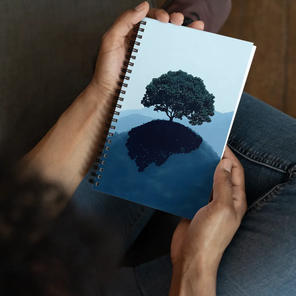 Solitude of the Hill 
 Spiral Notebook | 140 pages