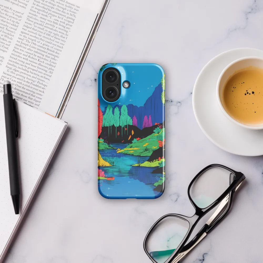 Luminous River Dreamscape 
 iPhone 14 Pro | Snap Case