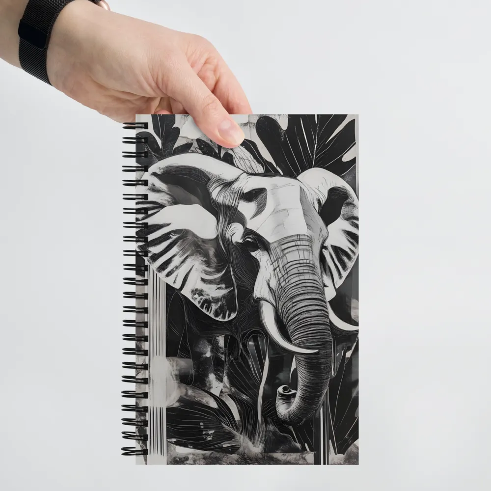 The Graphic Elephant 
 Spiral Notebook | 140 pages