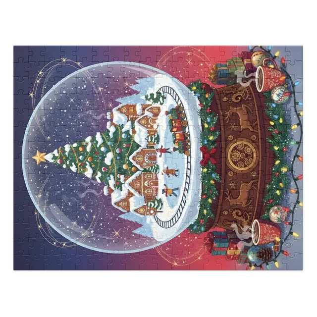 Christmas Village Snow Globe | Jigsaw Puzzles