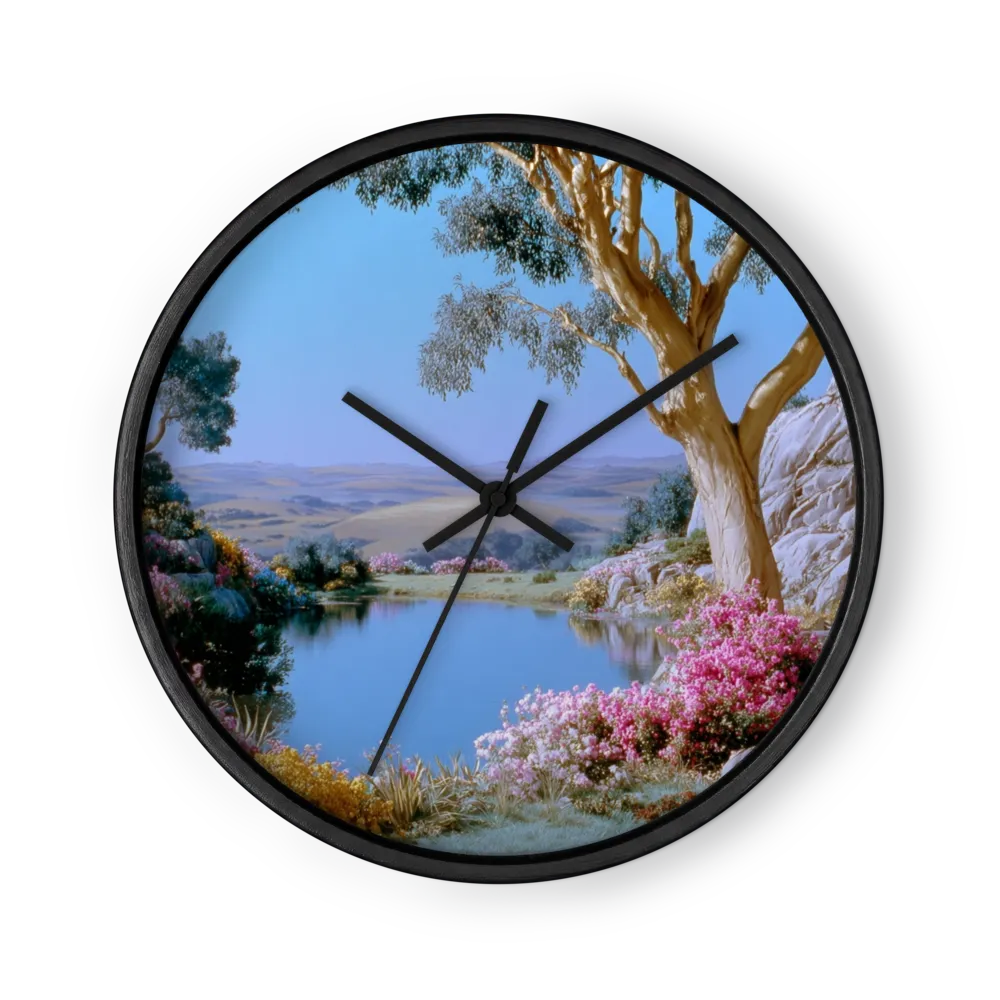 Eucalyptus Pond | Wall Clock