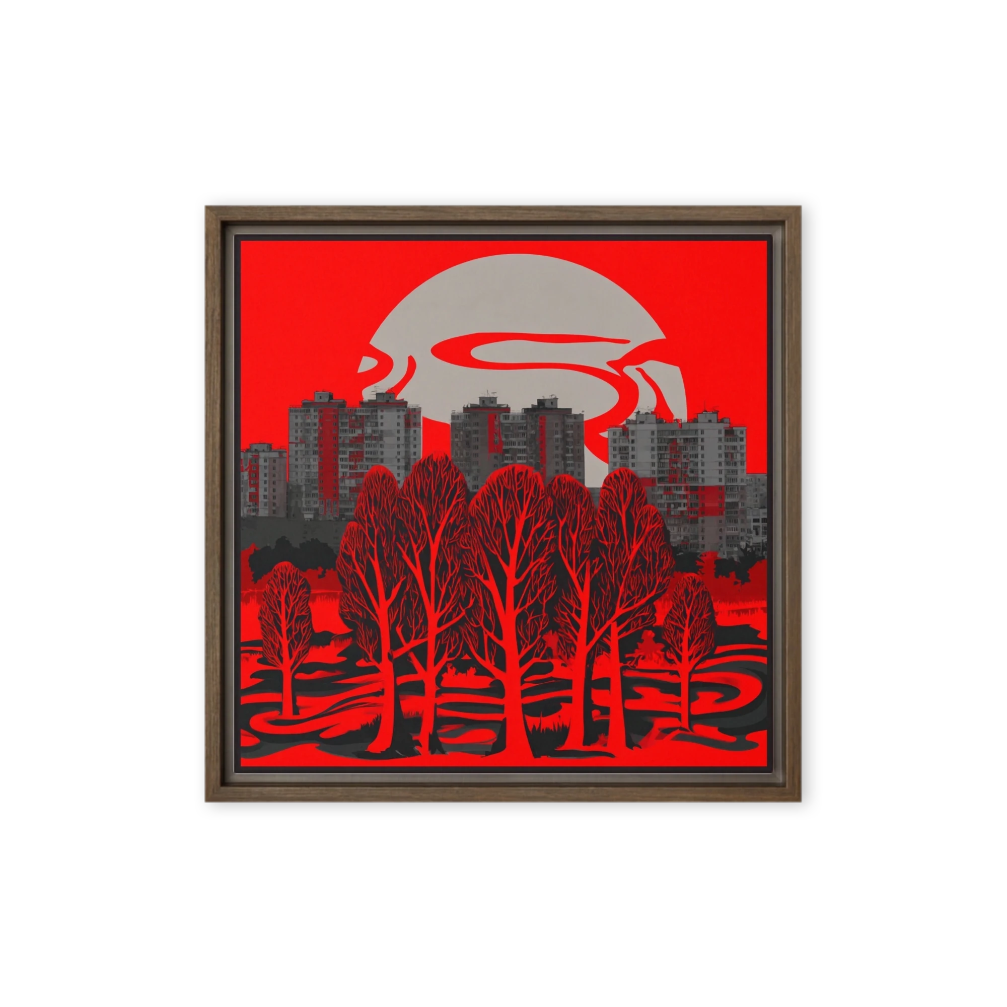 Crimson Canopy and City