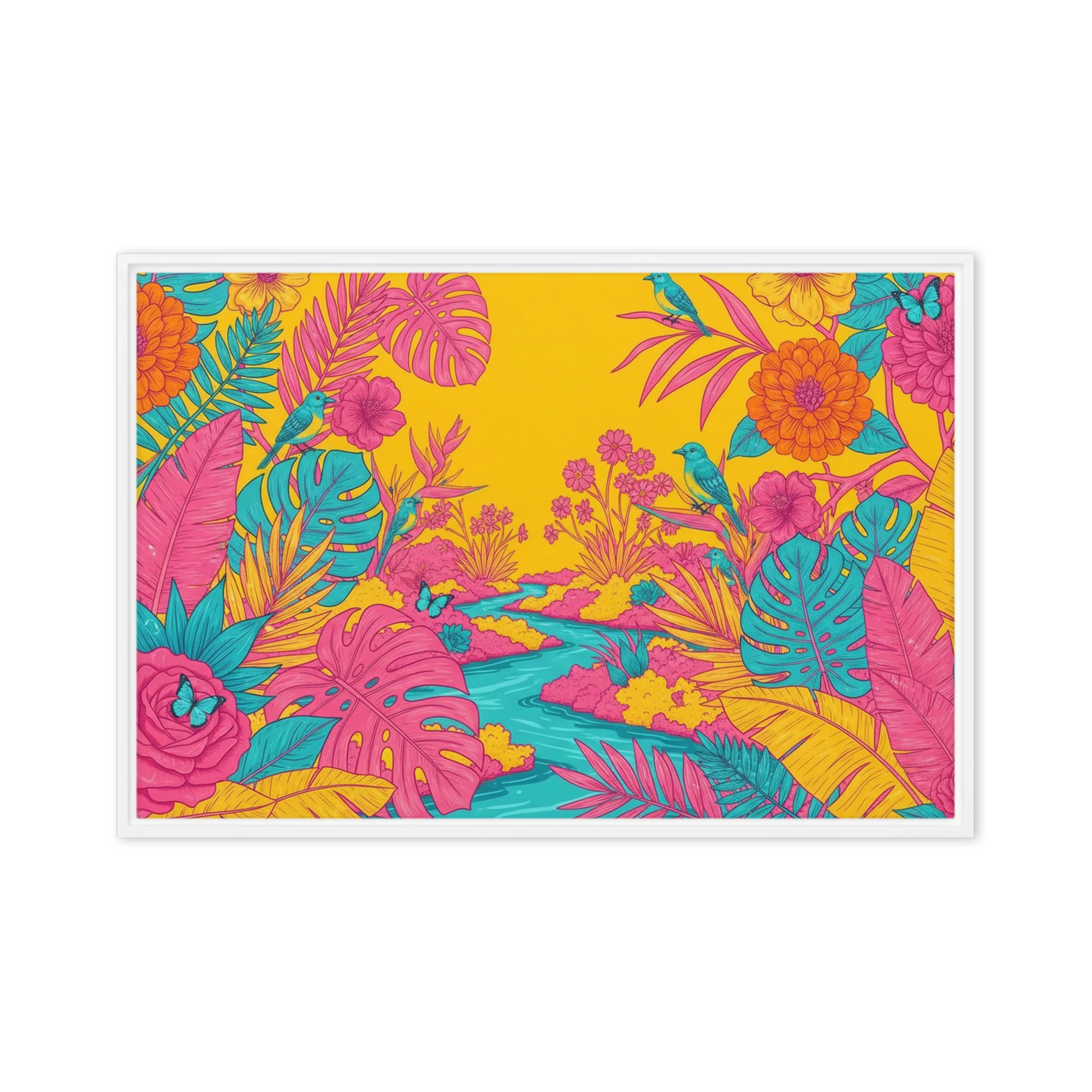 Vibrant Jungle River