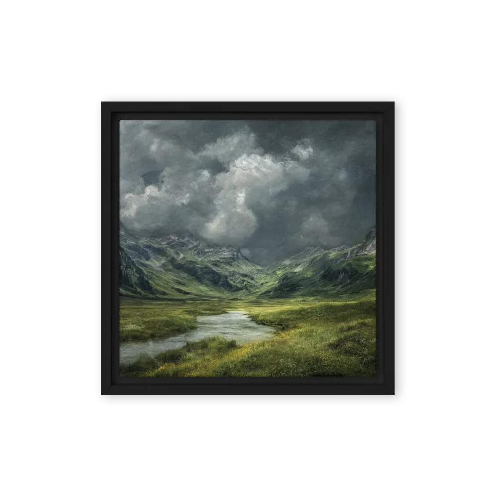 Storm Over the Valley 
 Canvas | 24″x 24″