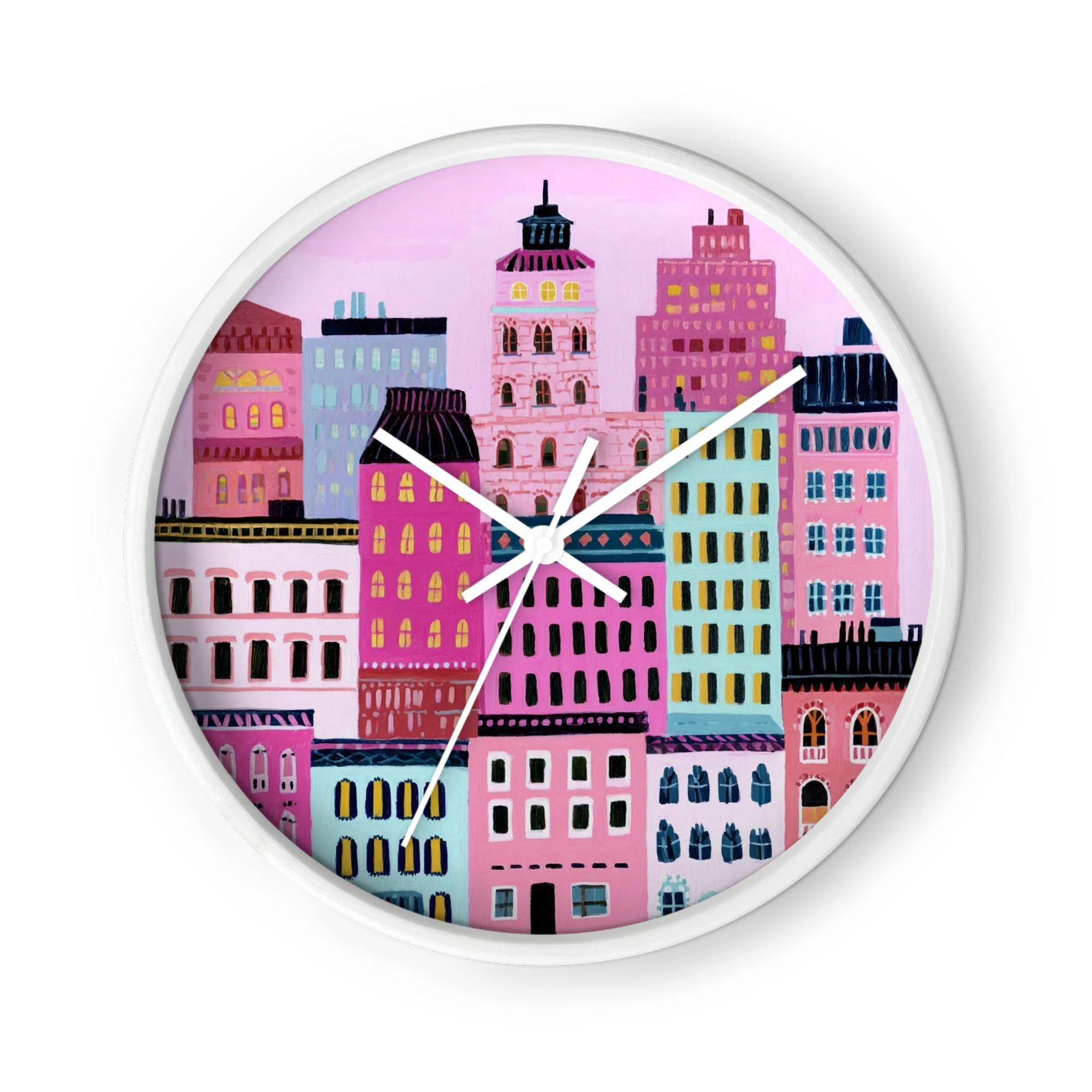 Pink Cityscape