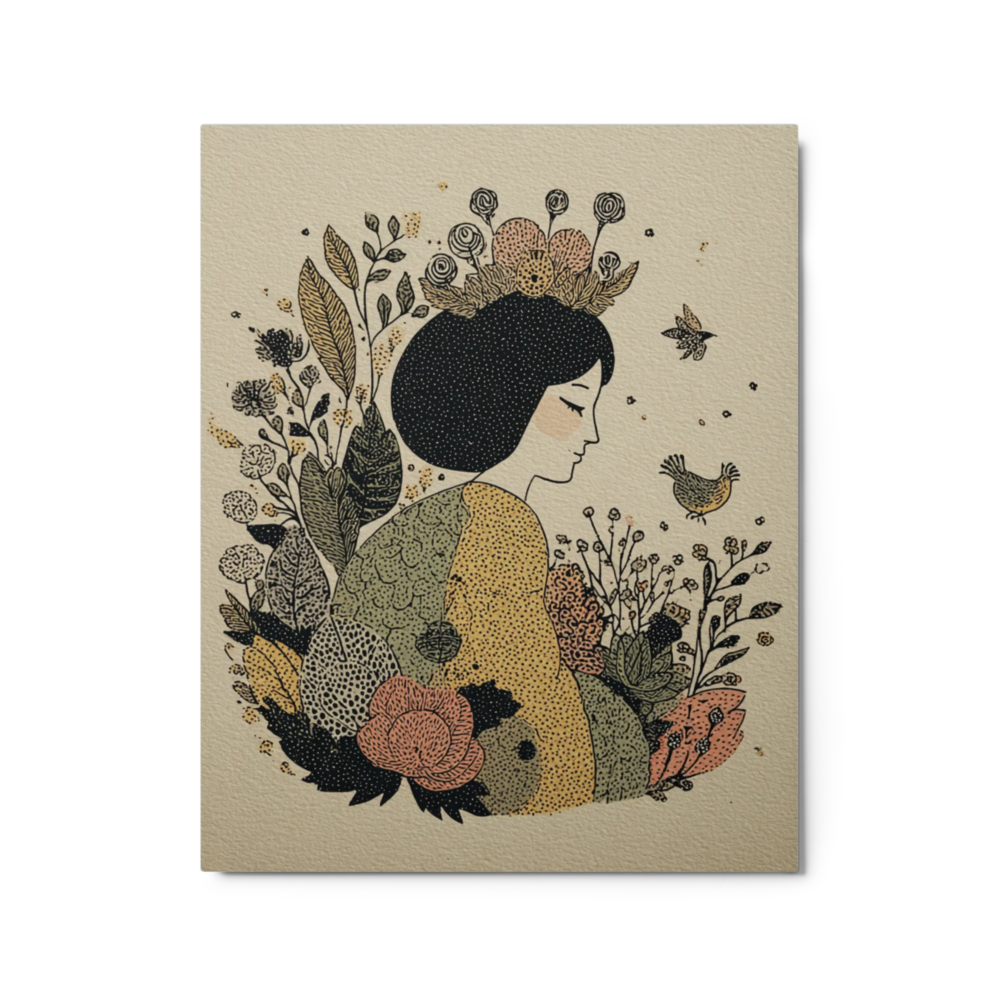 Gentle Bloom Portrait