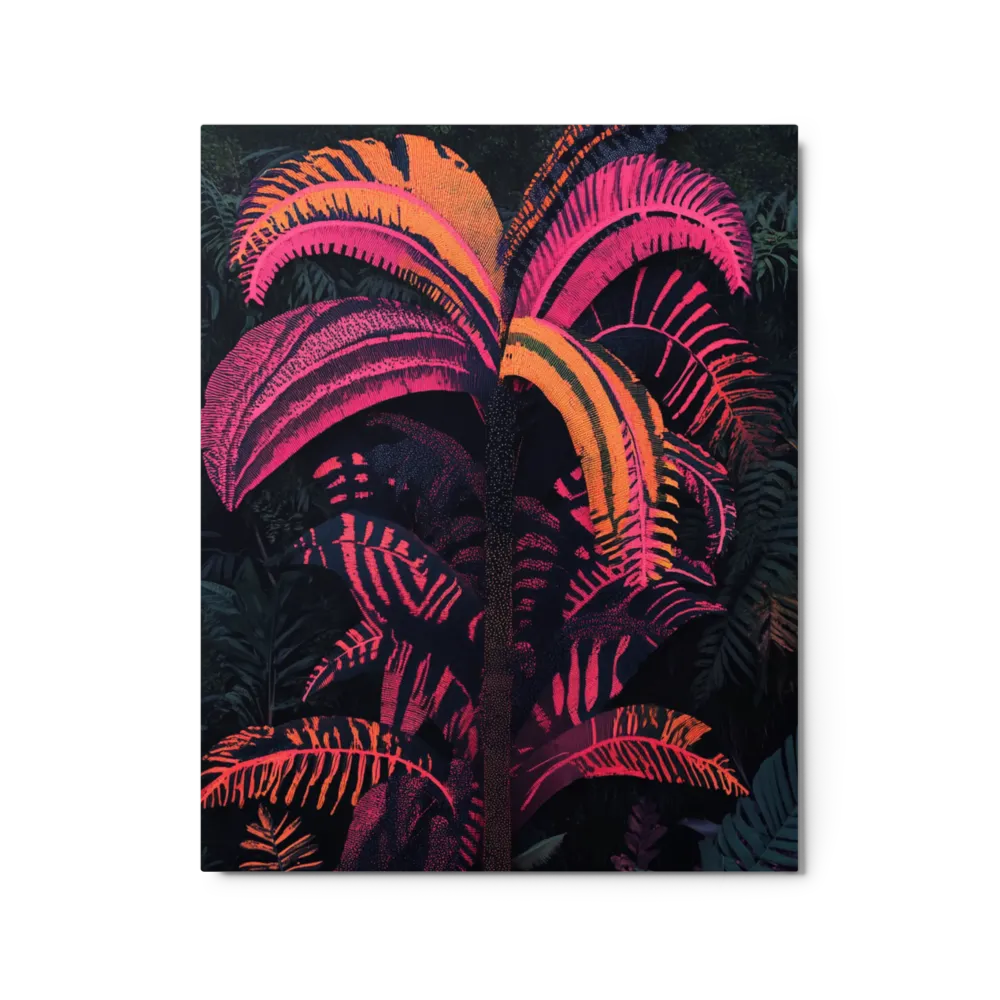 Neon Tropicana 
 Poster with Black Frame | 12″x 18″