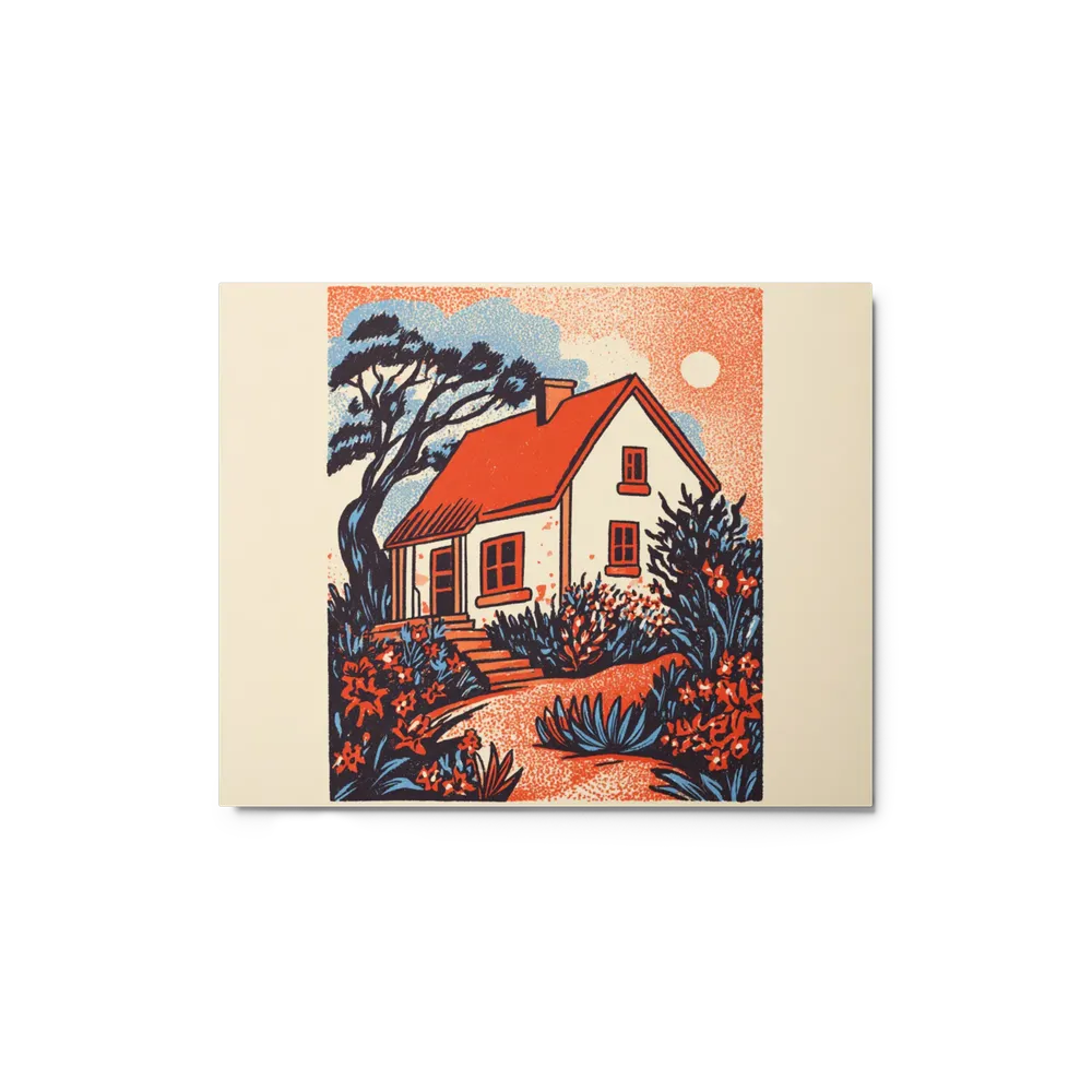 The Cozy Cottage Garden | Art Print