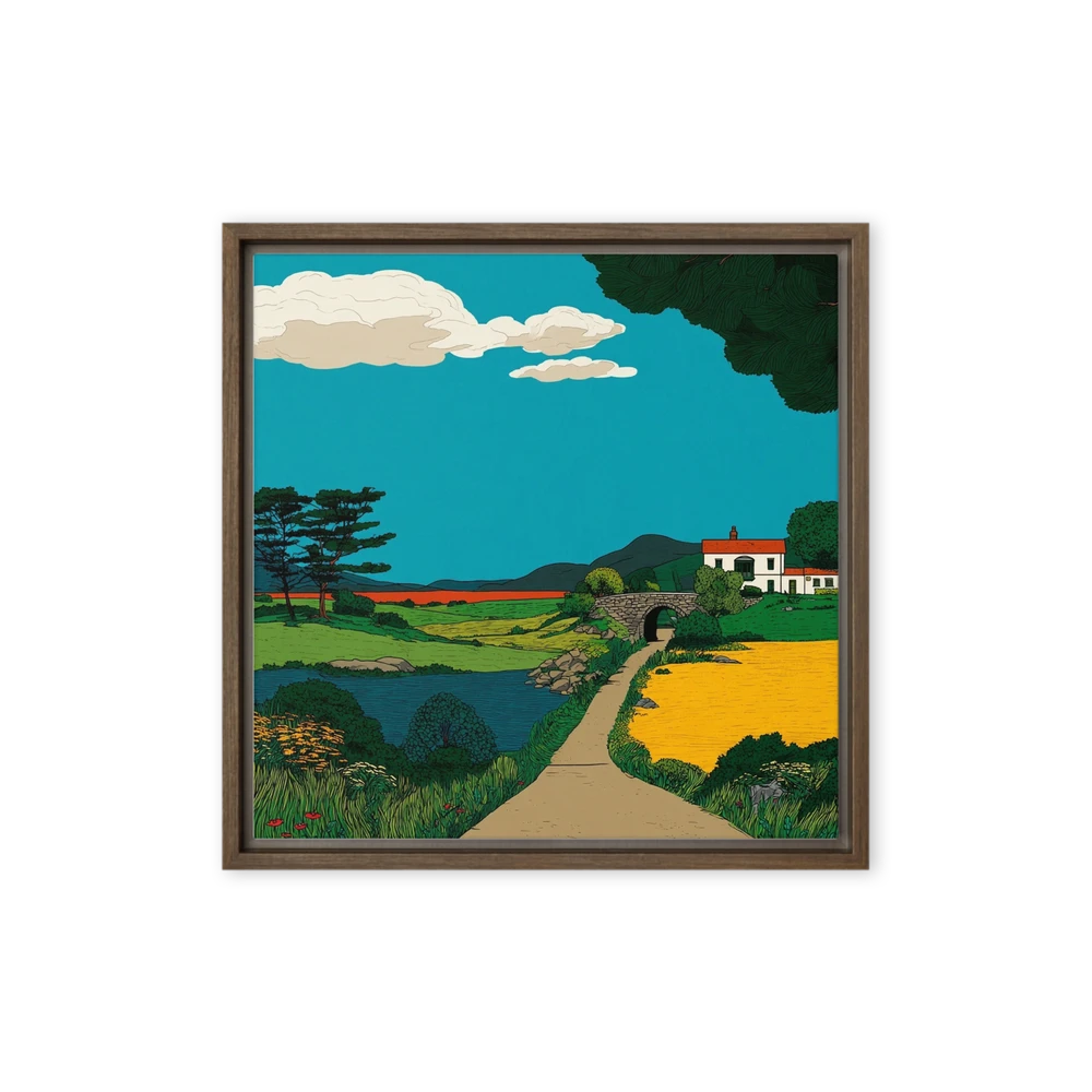 Countryside Bridge | Art Print