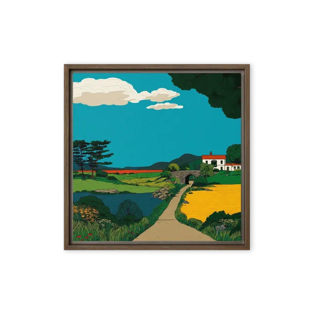 Countryside Bridge | Art Print