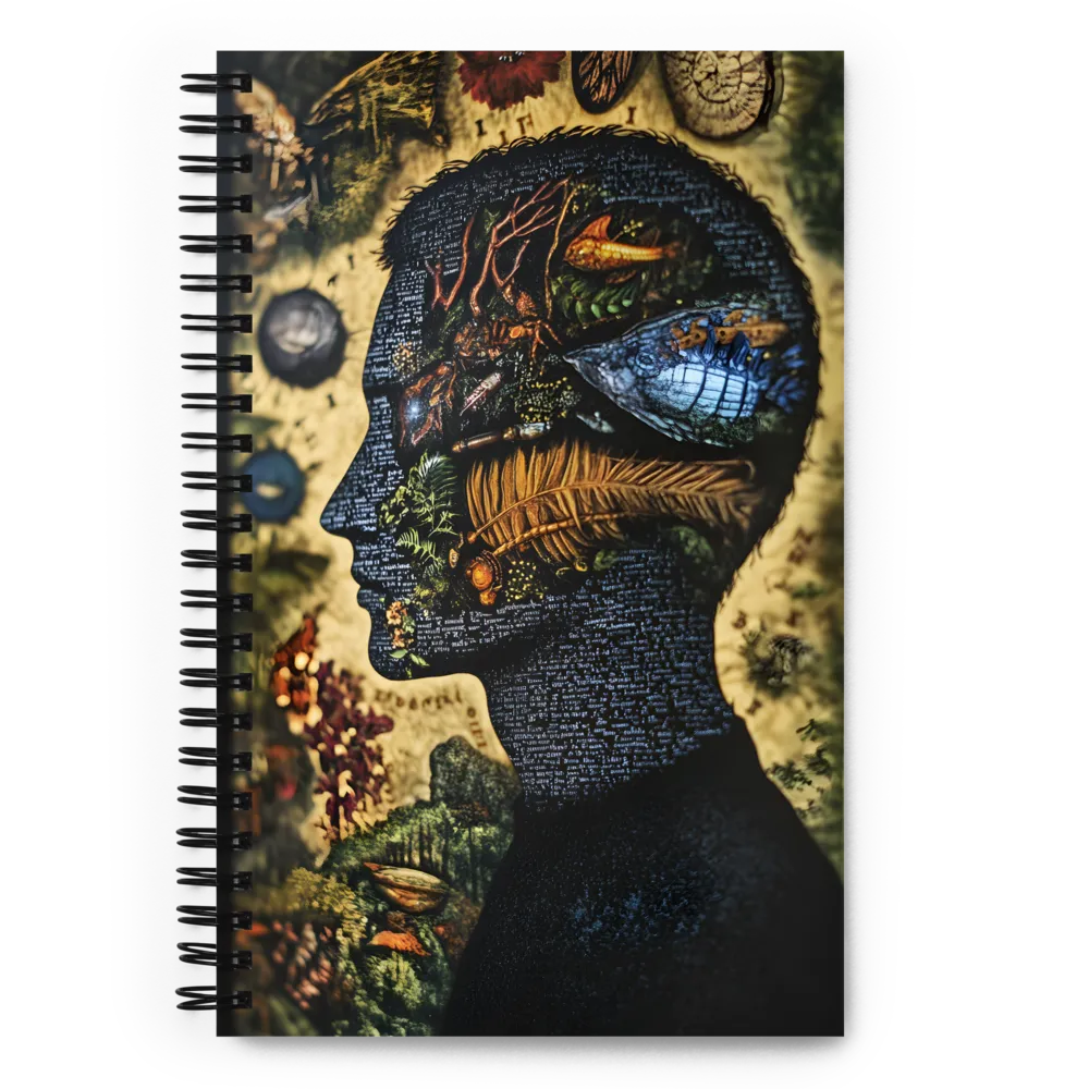 Mind's Botanical Tapestry 
 Spiral Notebook | 140 pages