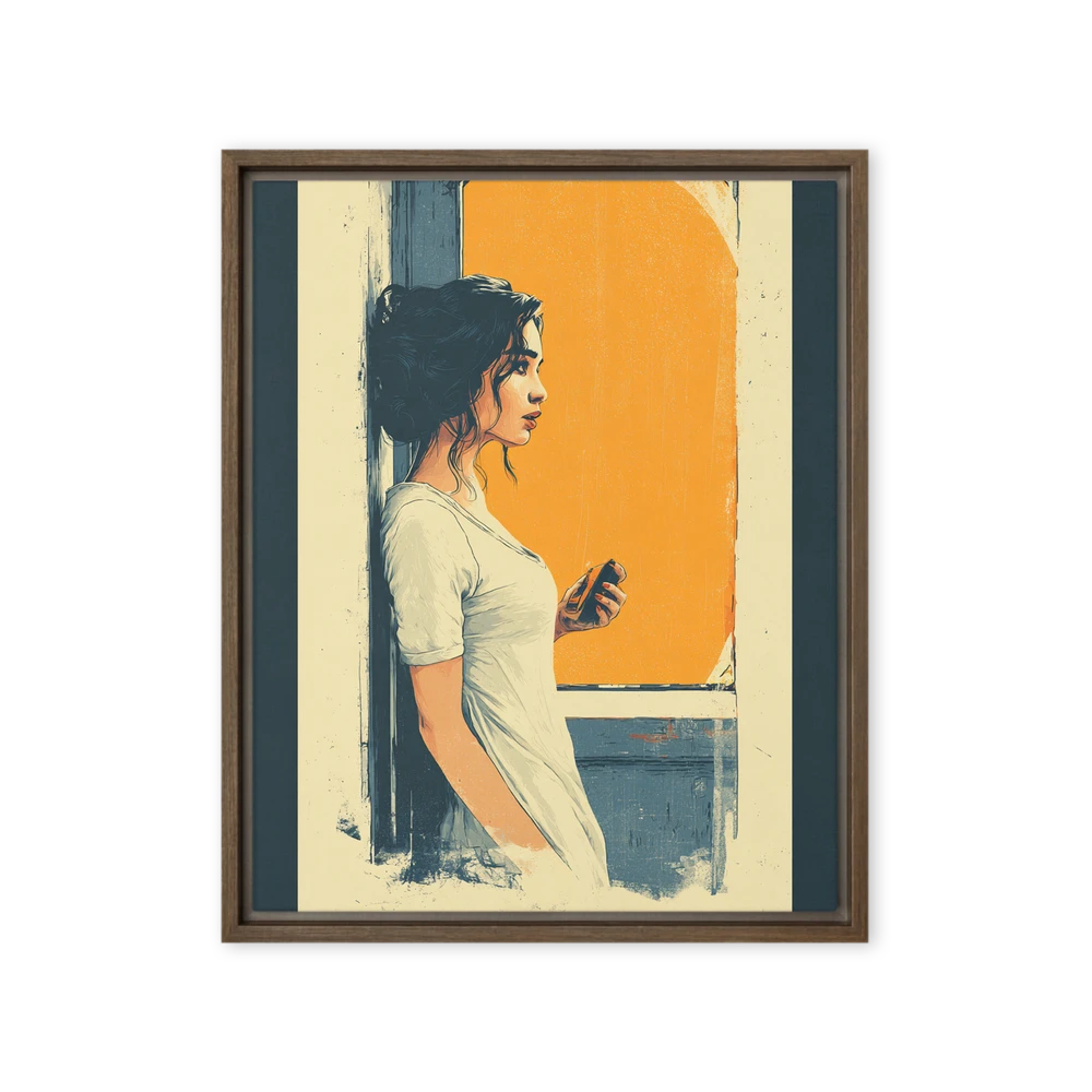 Solitary Gaze | Art Print