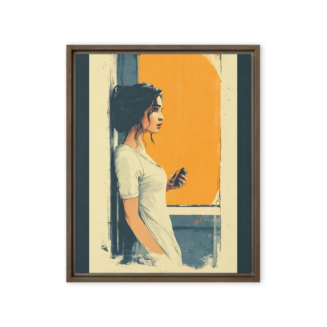 Solitary Gaze | Art Print