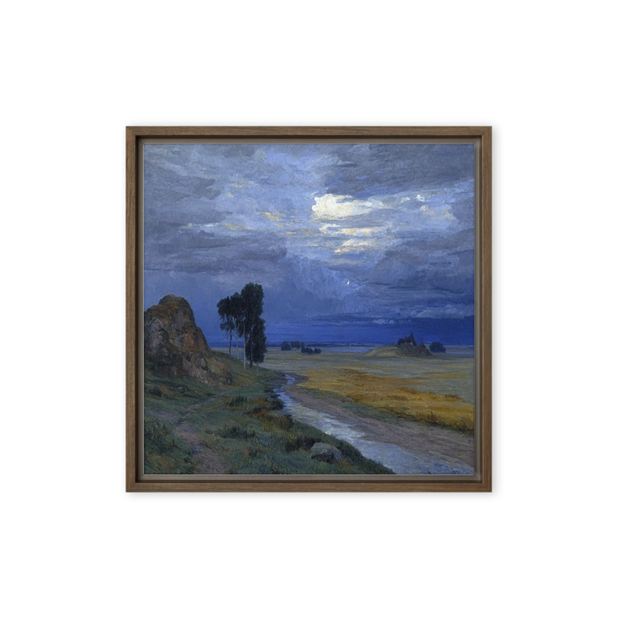 Twilight Over the Fields