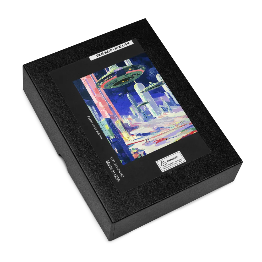 Neo-Futuristic Metropolis 
 Jigsaw Puzzle