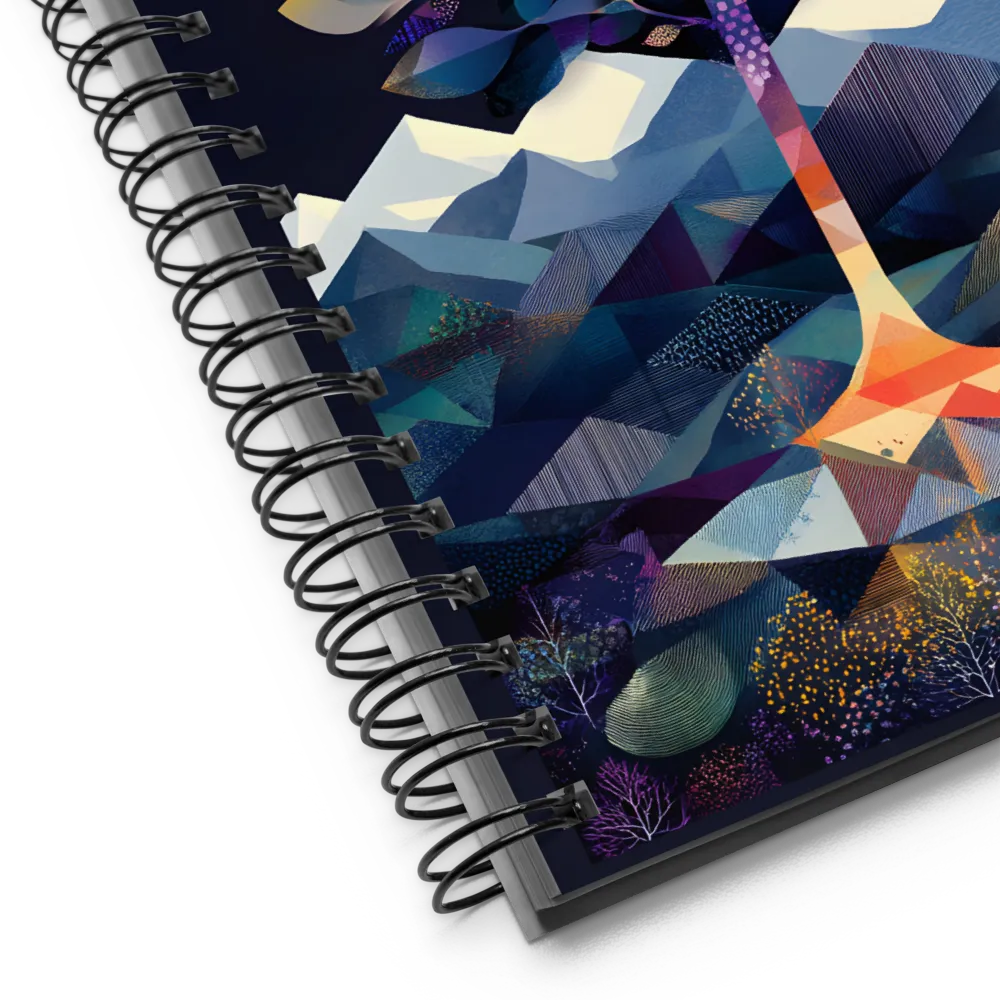 Geometric Tree of Life 
 Spiral Notebook | 140 pages