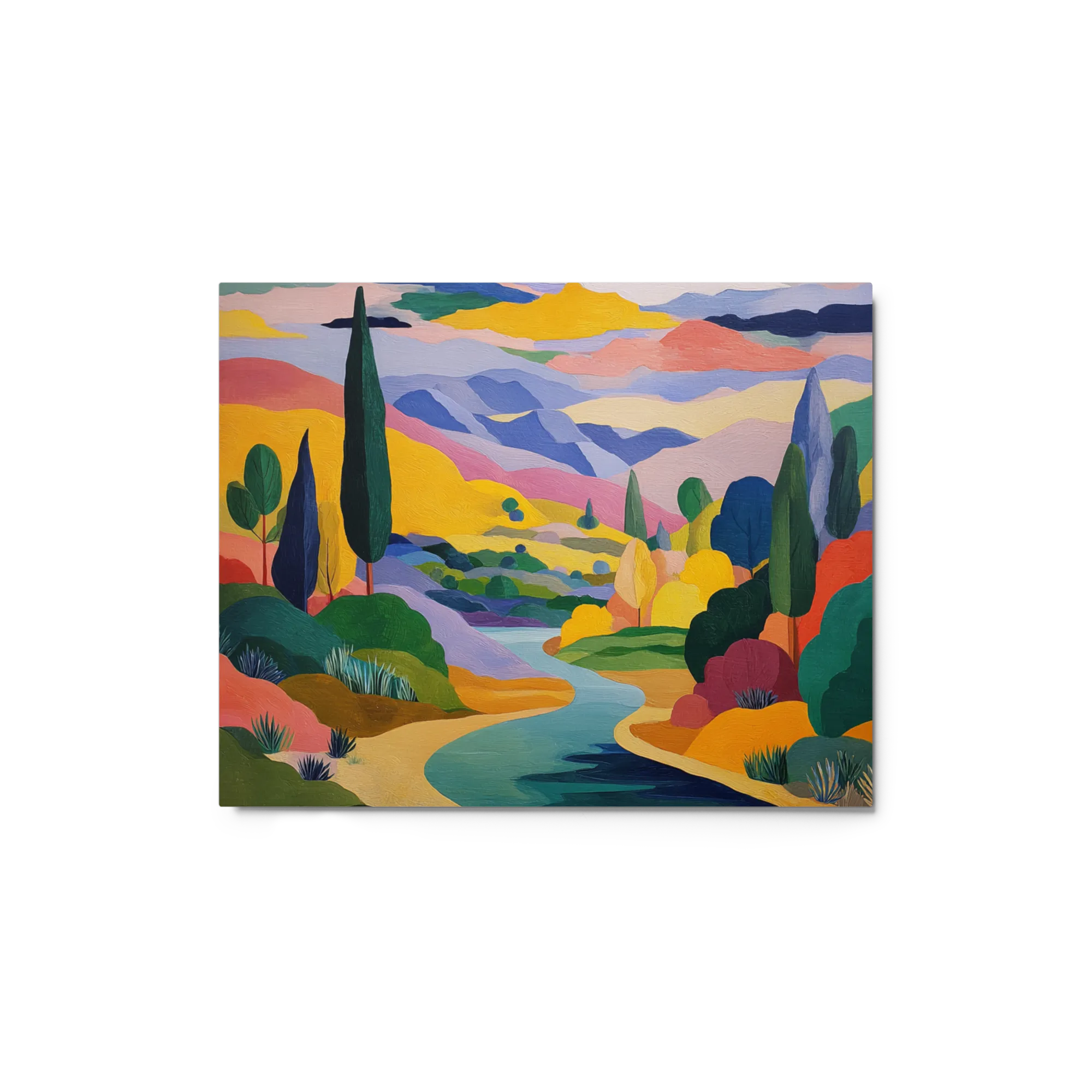 Vibrant River Landscape