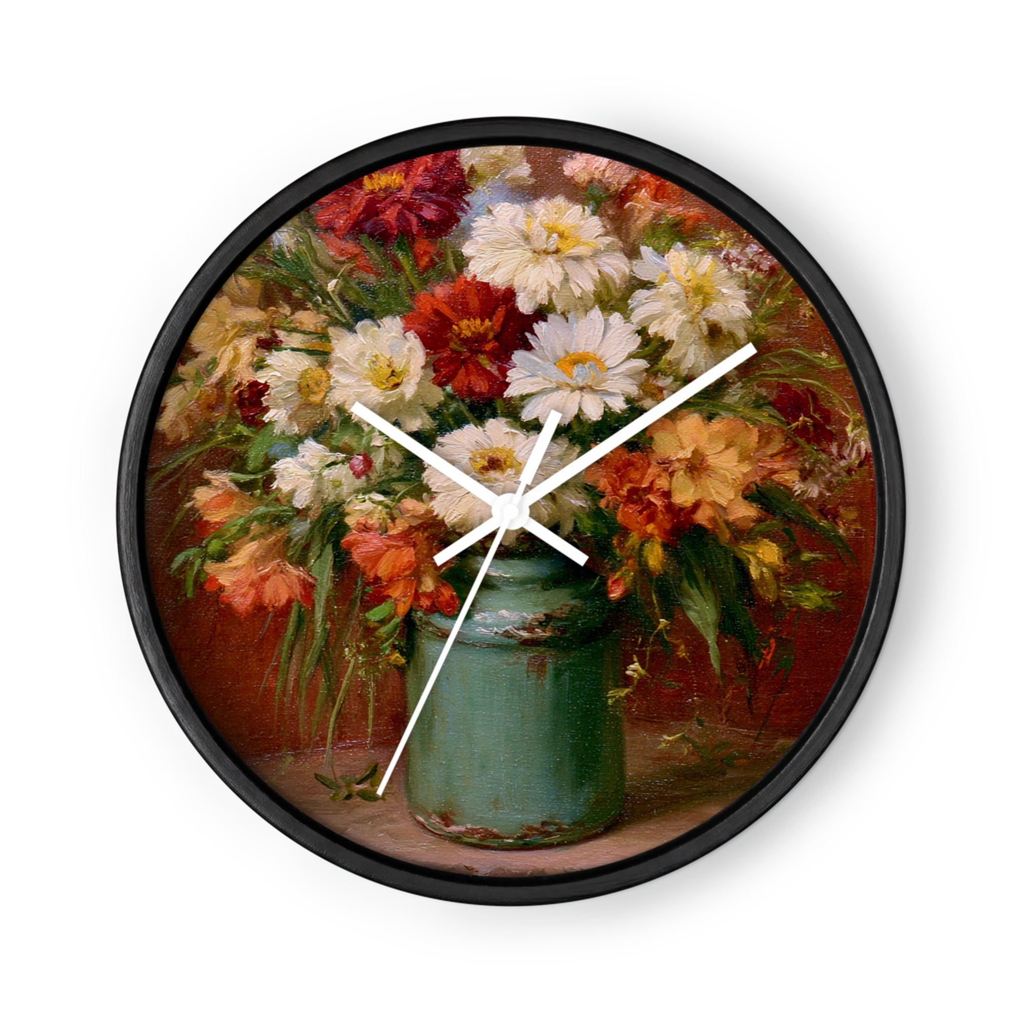 Bouquet in Green Jug