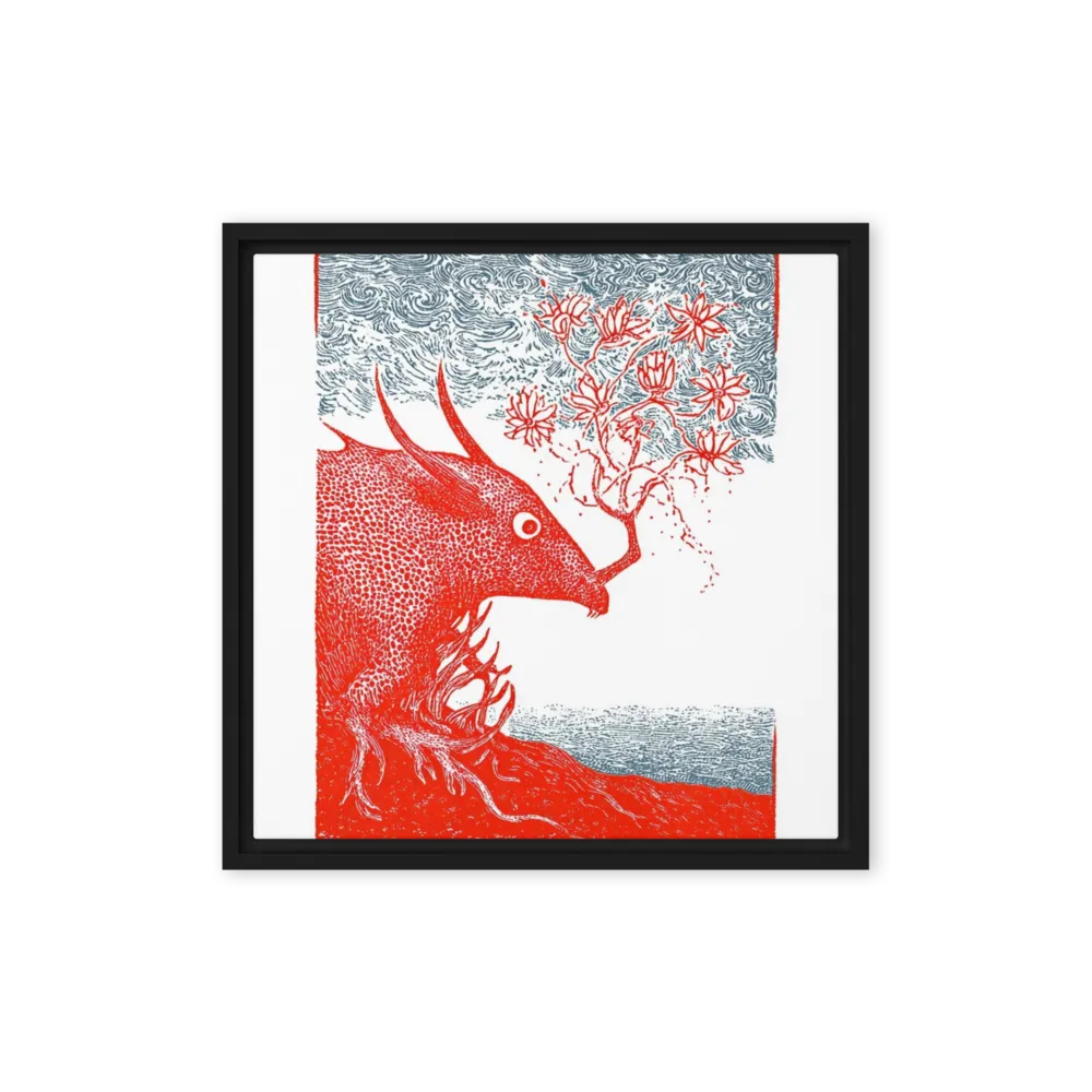 Blossom Beast 
 Canvas | 20″x 20″