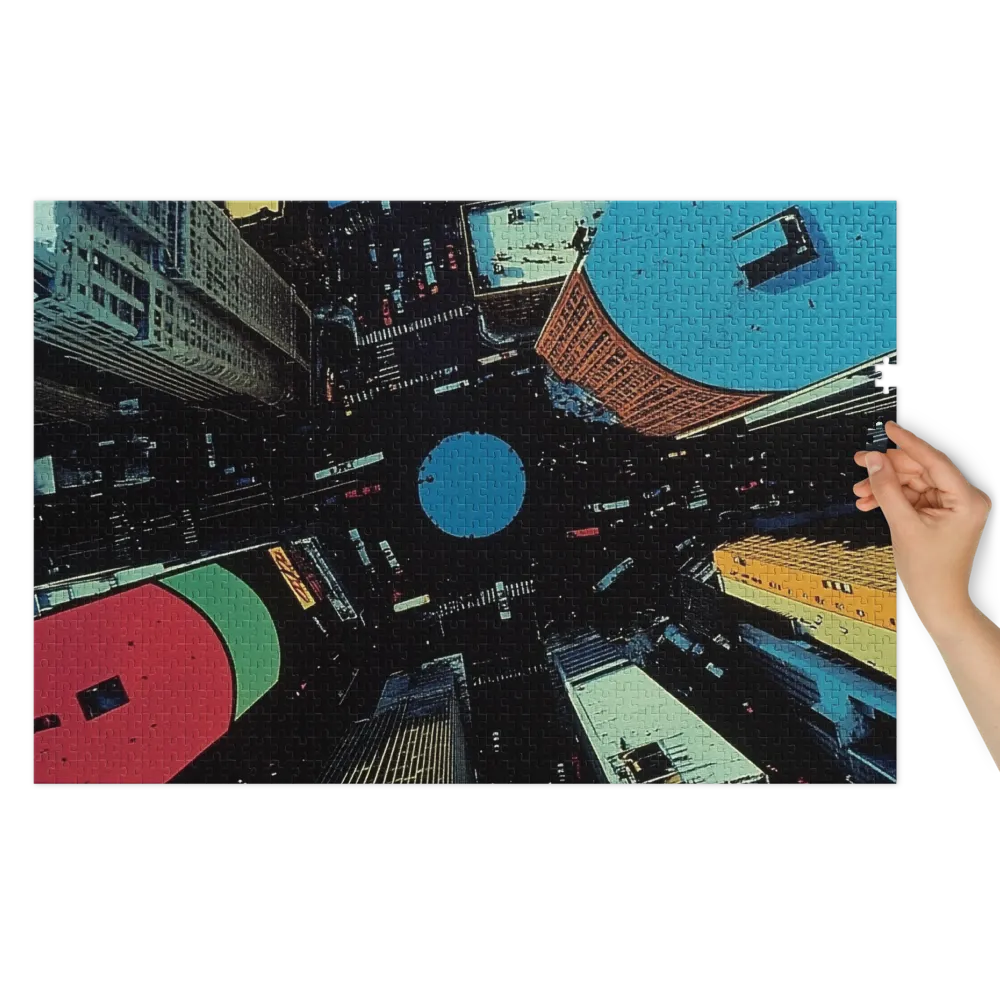 Aerial Urban Cityscape | Jigsaw Puzzle (252/520 pieces)