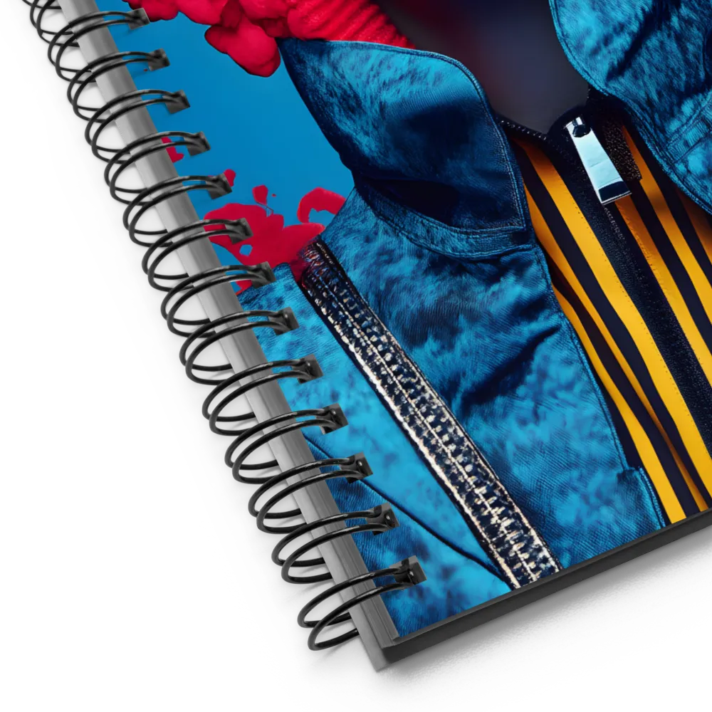 Crimson Aura 
 Spiral Notebook | 140 pages
