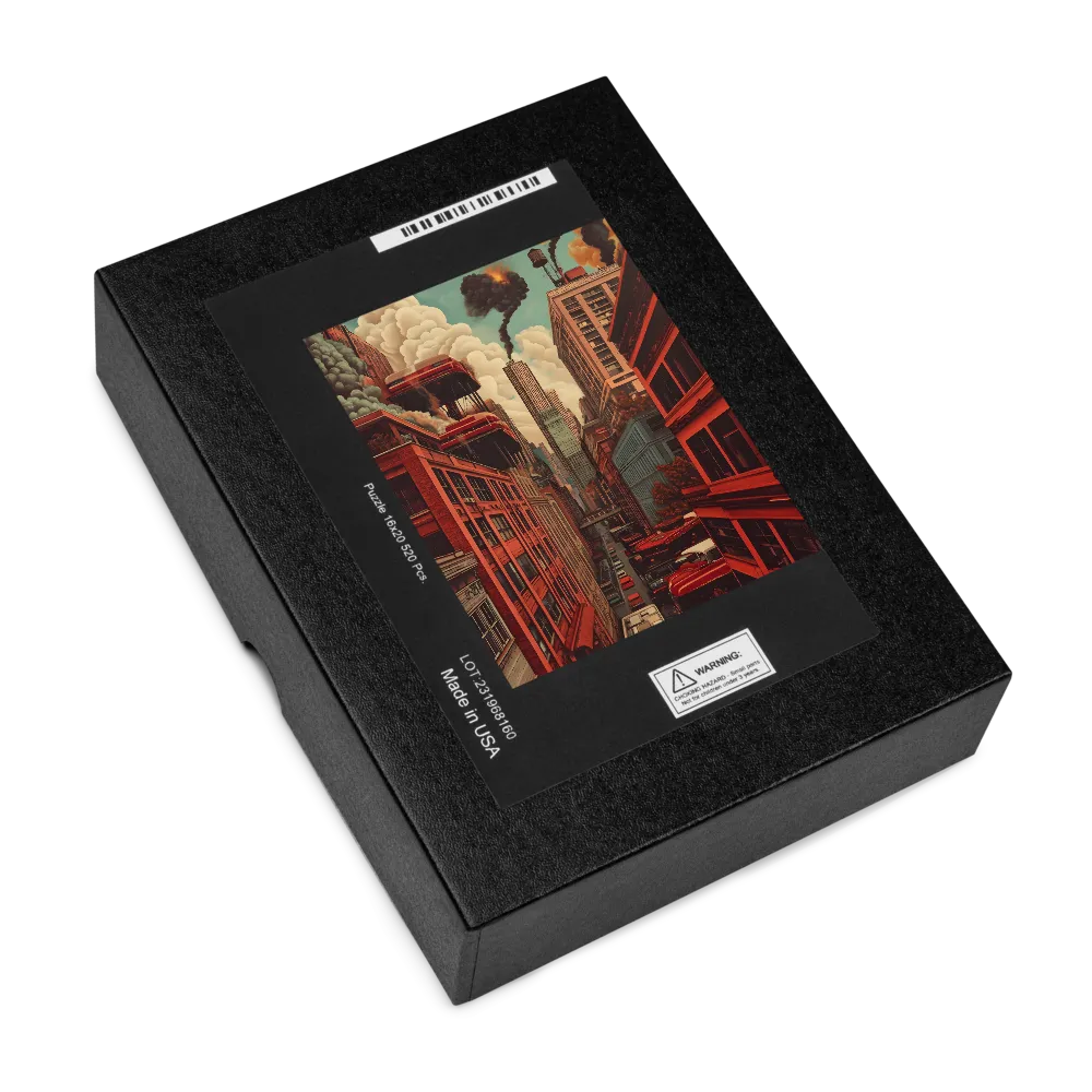 Dystopian Urban Pulse 
 Jigsaw Puzzle