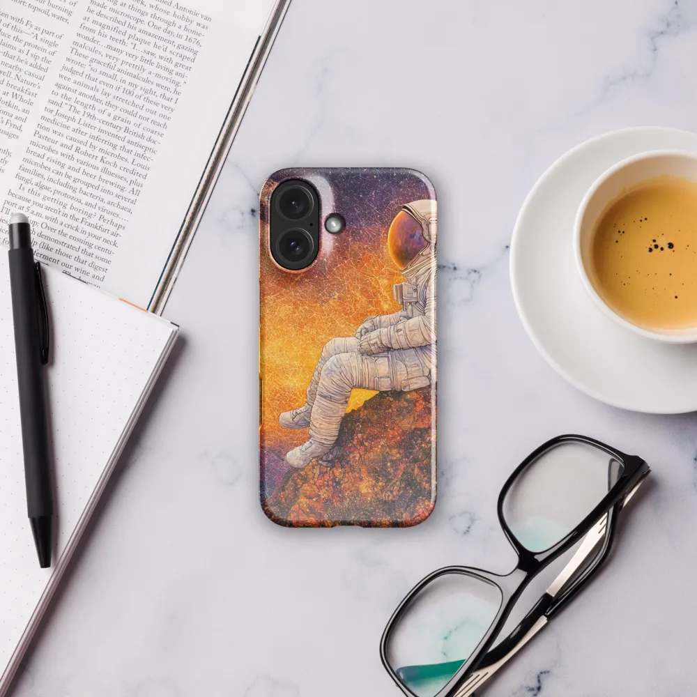 Cosmic Contemplation | Phone Case |  S10 | Snap Case | Glossy