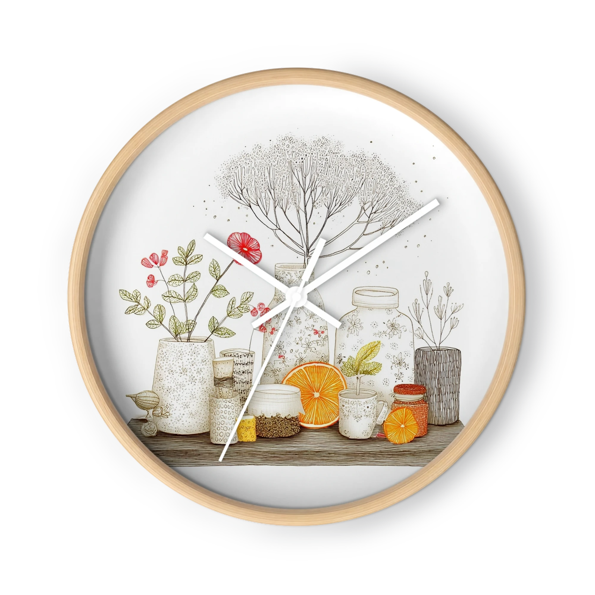 Citrus and Botanical Still Life