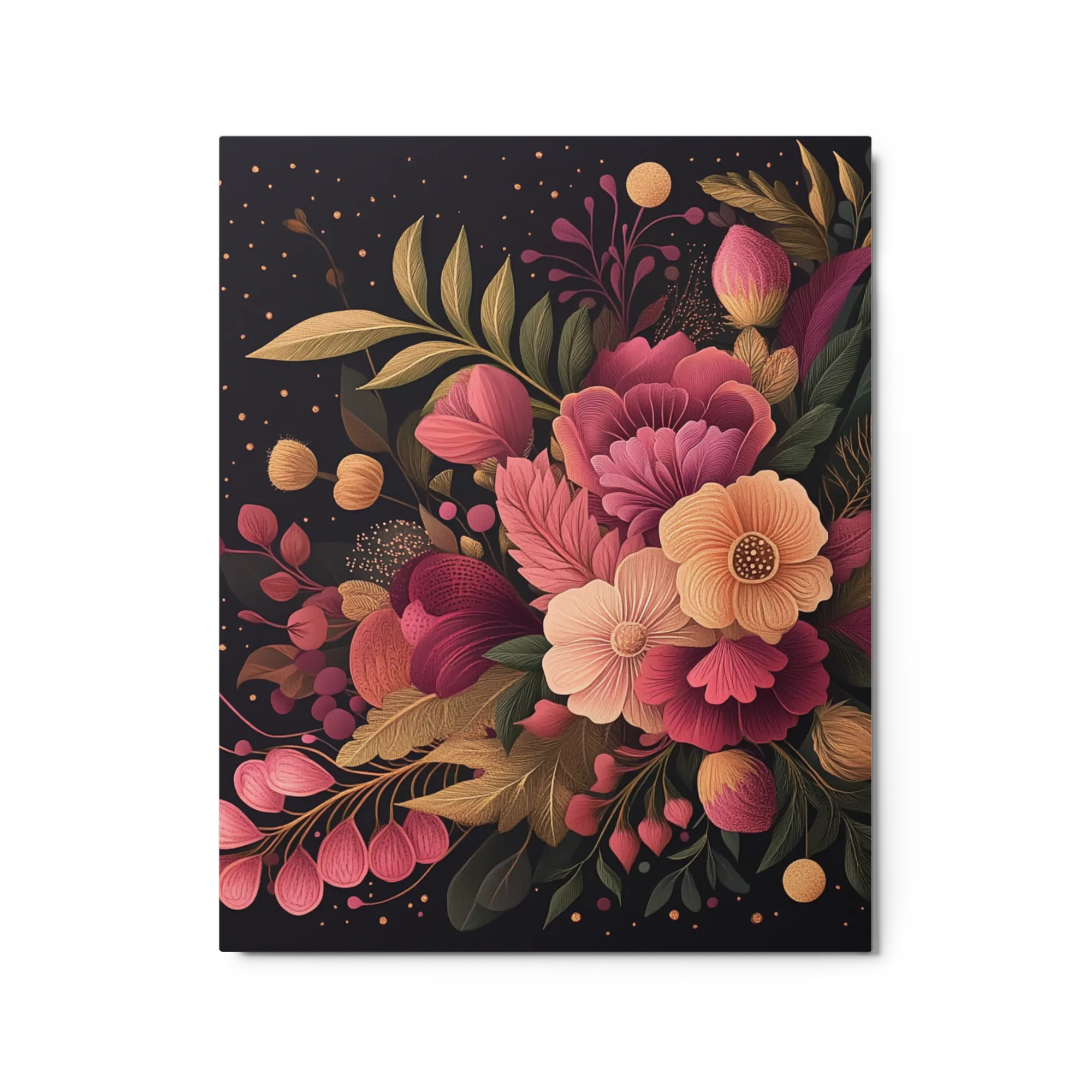 Gilded Botanical Symphony