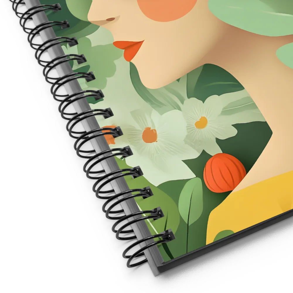 Botanical Serenity 
 Spiral Notebook | 140 pages