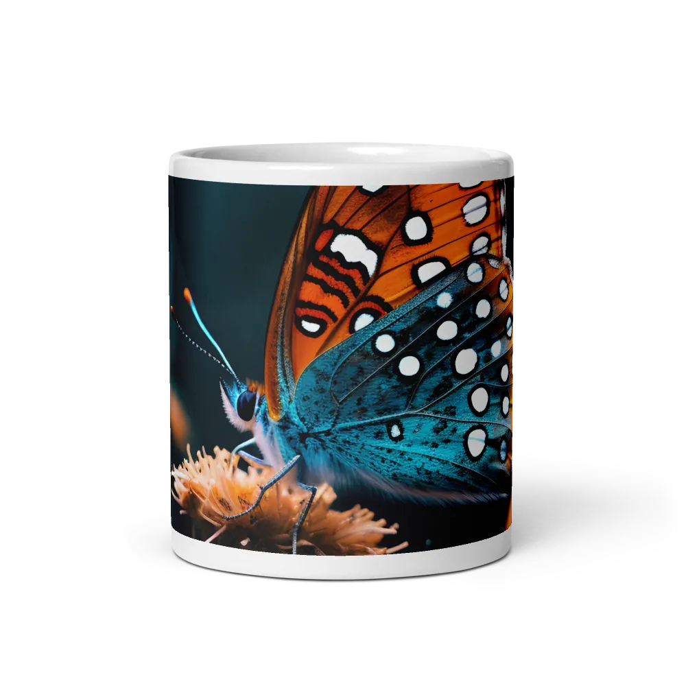 Whispers of Color: The Butterfly's Embrace