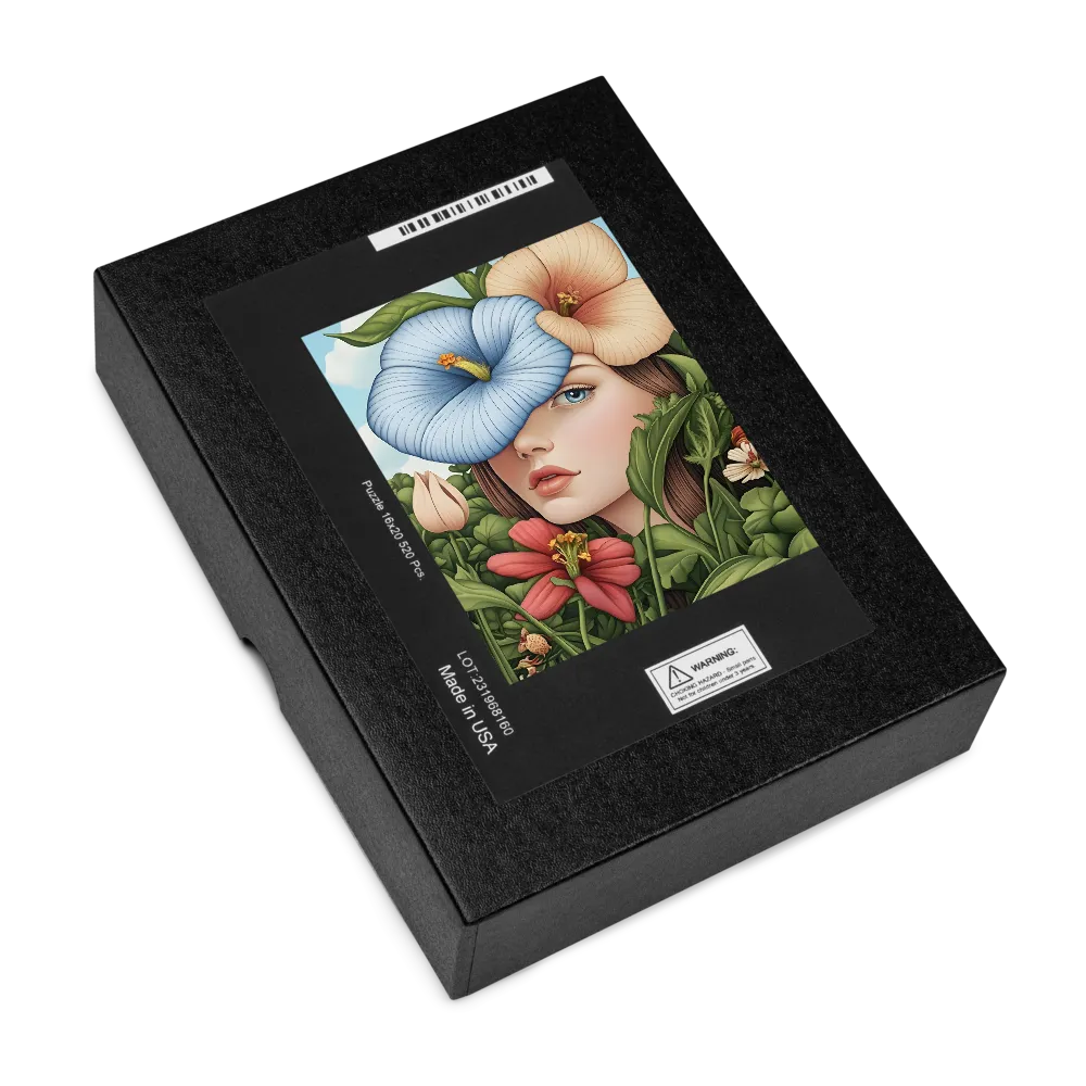 Whispers of Flora 
 Jigsaw Puzzle in Tin Box