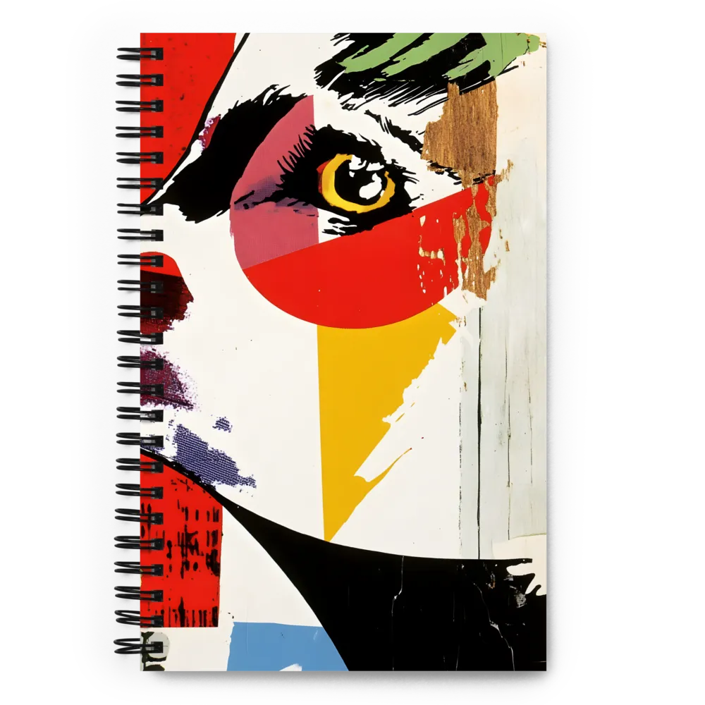 Fragmented Gaze 
 Spiral Notebook | 140 pages