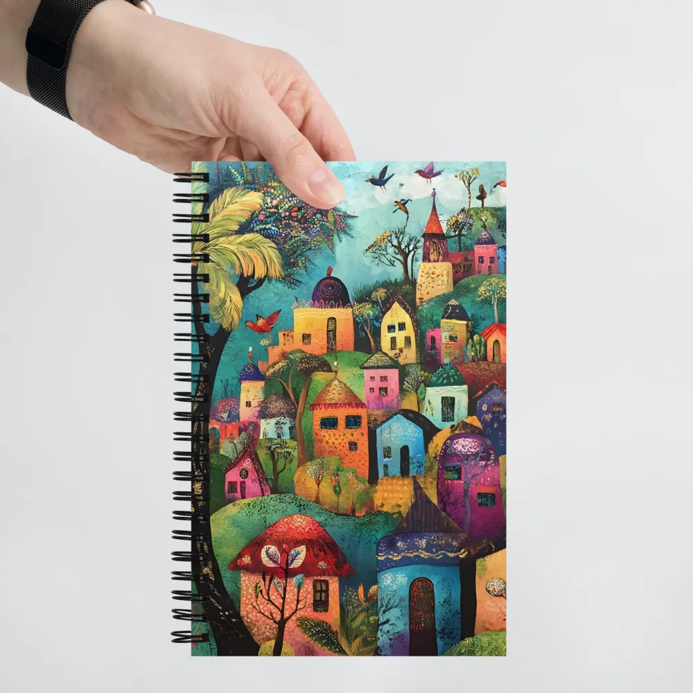 The Enchanted Village 
 Spiral Notebook | 140 pages