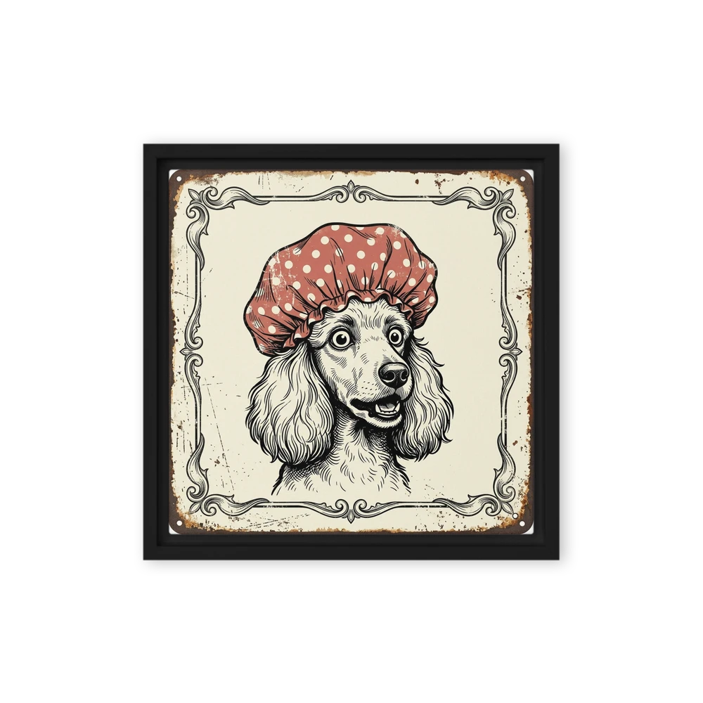 The Pampered Poodle | Art Print
