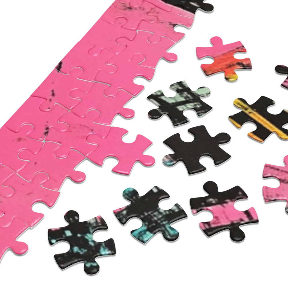 Metrópole Neon 
 Puzzle em caixa de metal