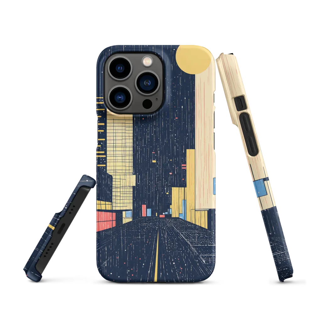 Stylized Cityscape Illustration | Phone Case
