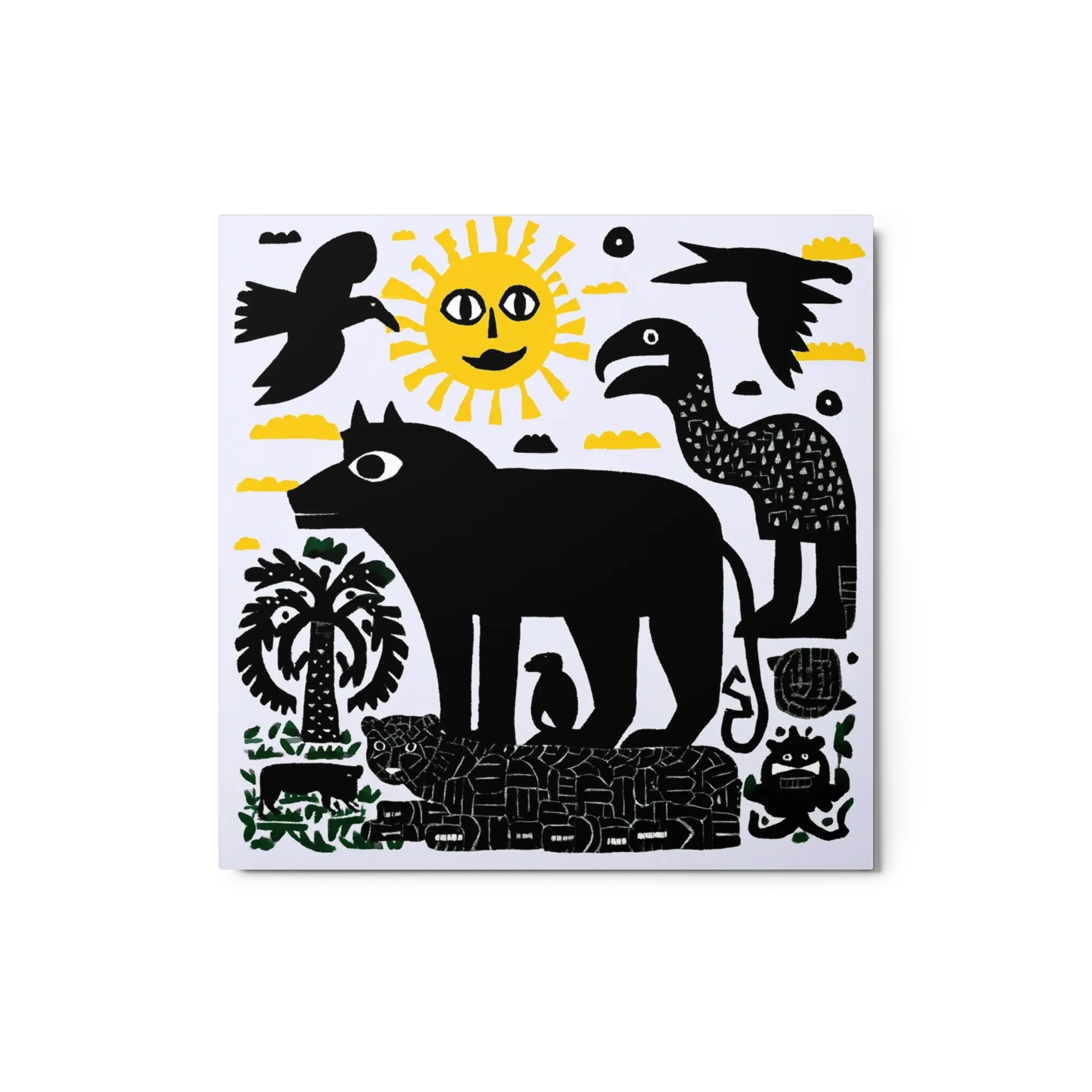 Jungle Folk Silhouette