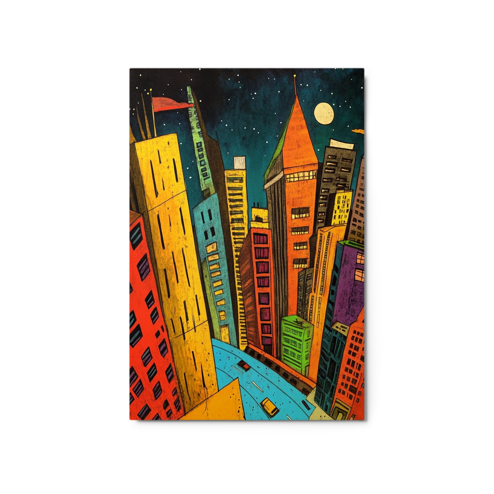 Vibrant Urban Night