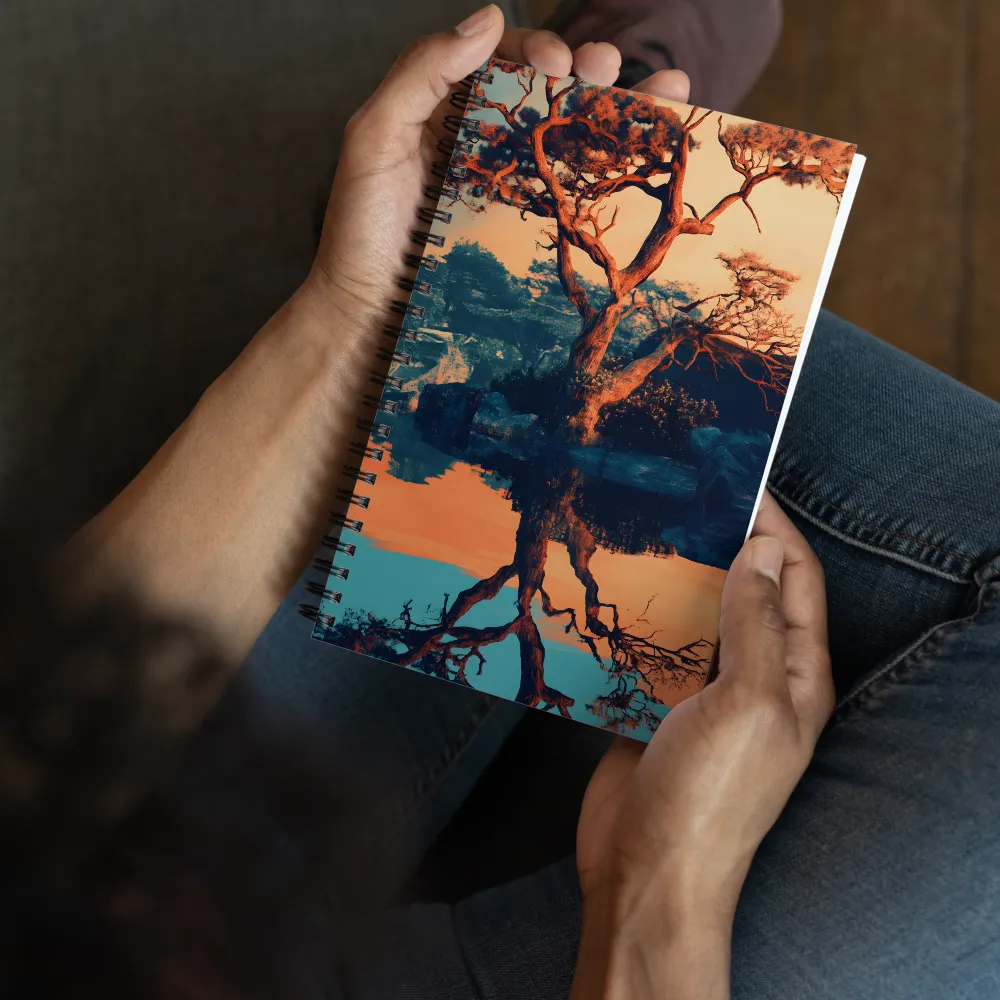 Twilight Reflection 
 Spiral Notebook | 140 pages