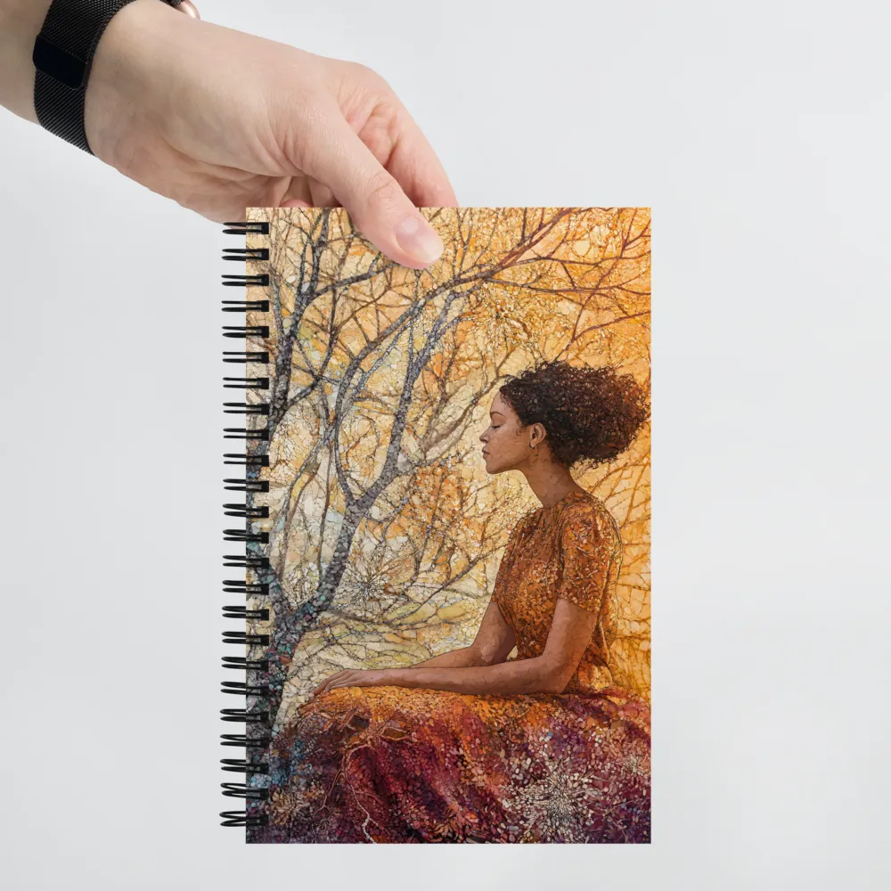 Autumn Contemplation 
 Spiral Notebook | 140 pages