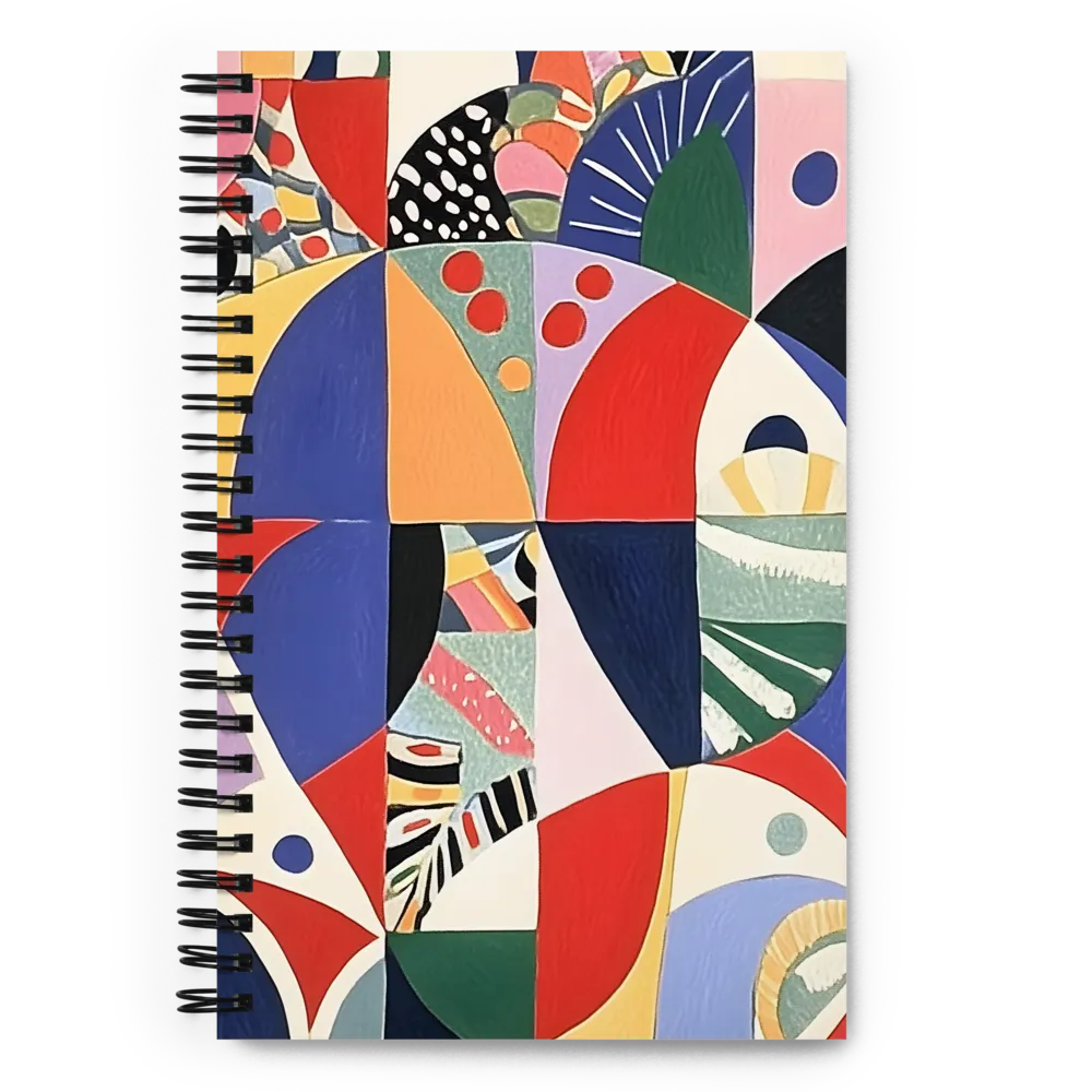 Abstract Mosaic of Colors 
 Spiral Notebook | 140 pages