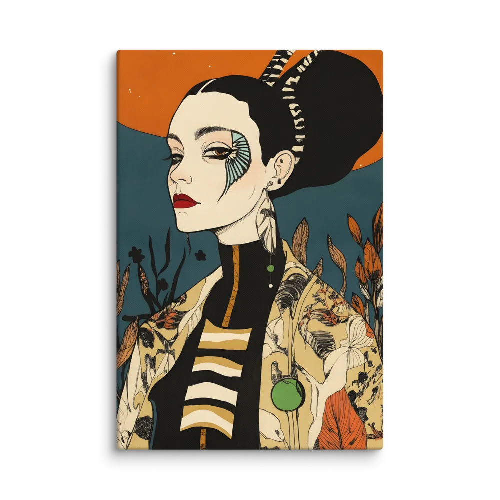 Art Nouveau Woman 
 Canvas | 32″x 48″
